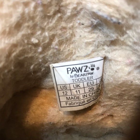 PAWZ by BearPaw ⚜️ Hailey Toddler Cow Suede Boots - Picture 12 of 16